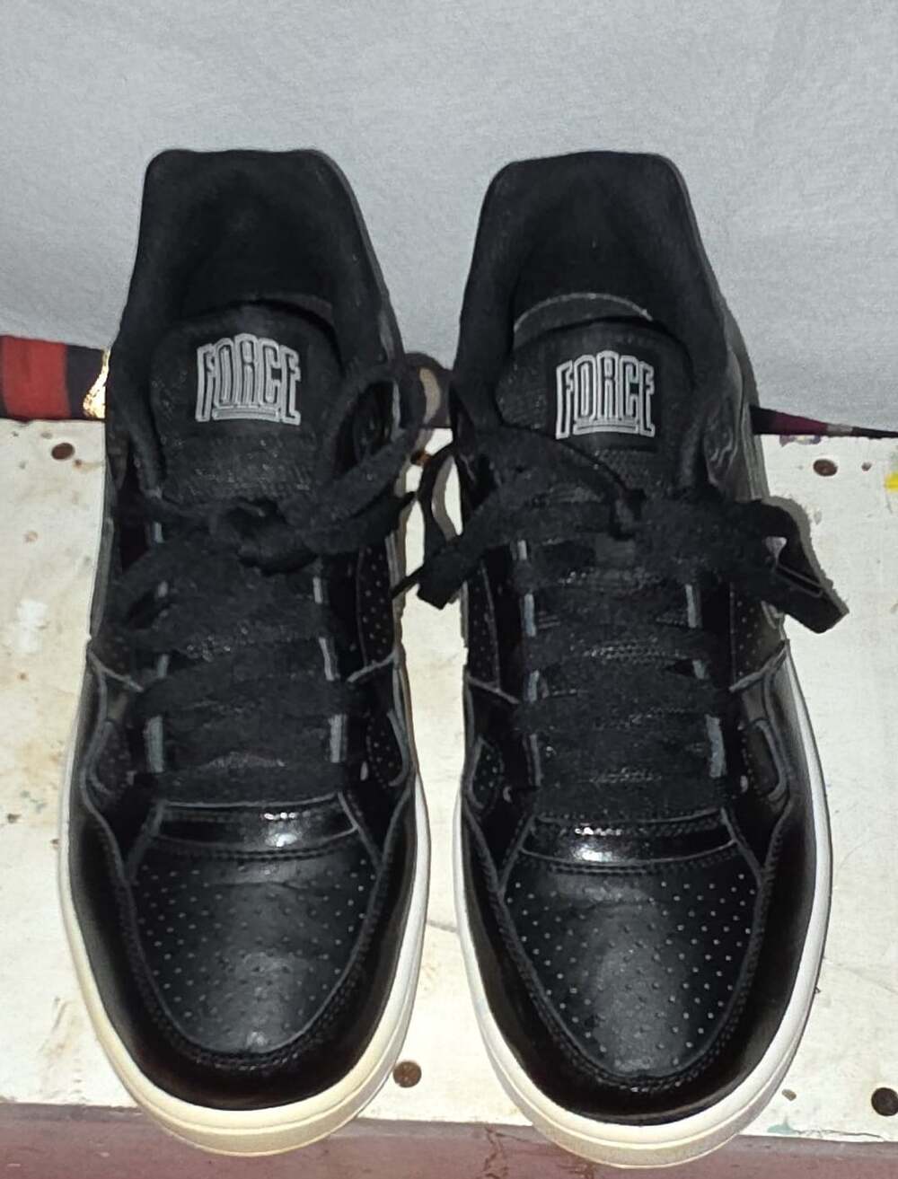 Nike Son of Force Size 9.5 Black Sneakers 616302-006